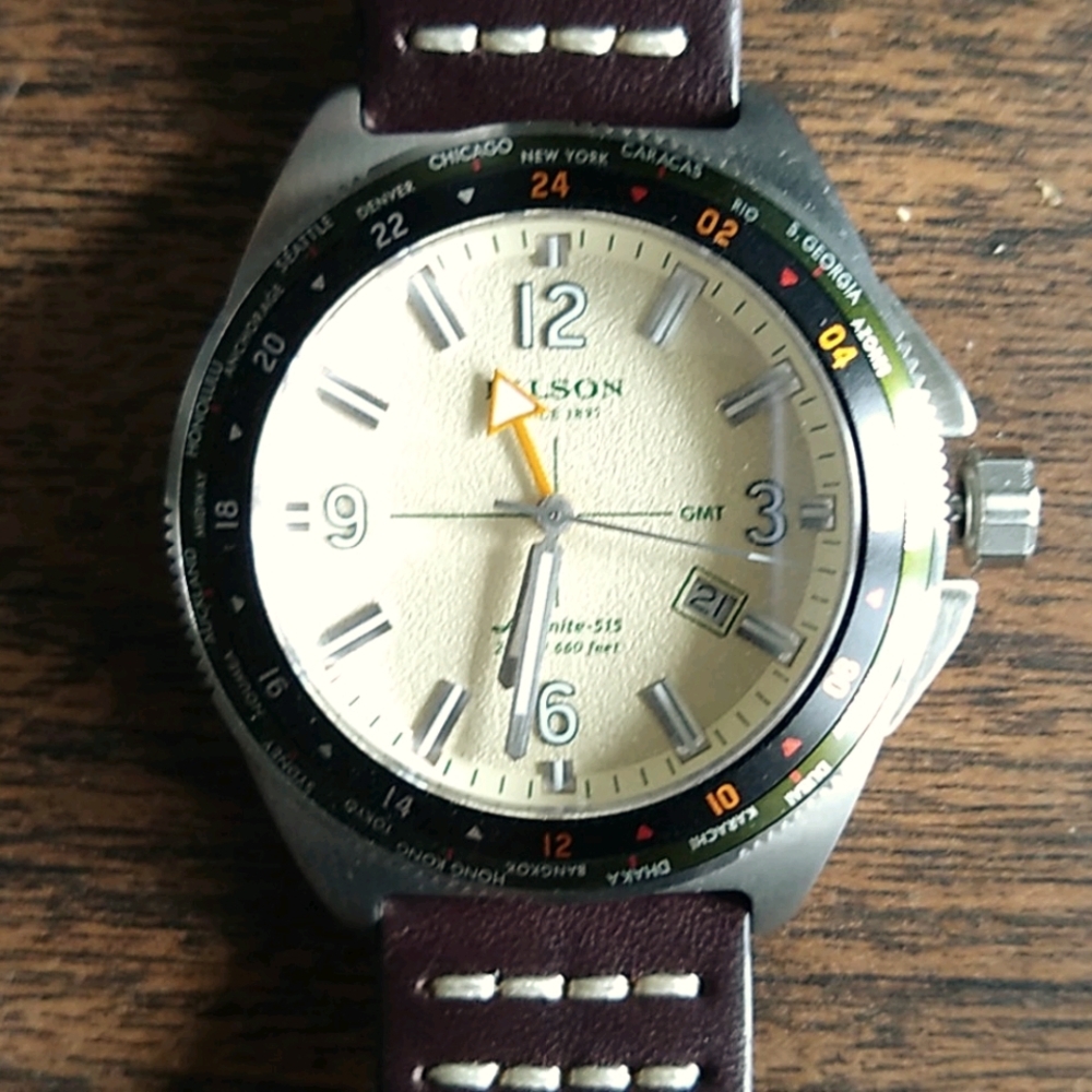 Filson GMT Journeyman watch